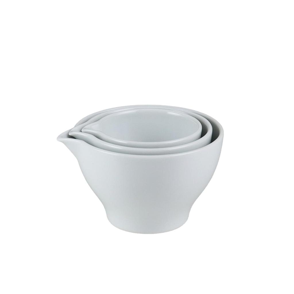 Functional Living Stylish White Porcelain Sauce Dishes in Arita Set of 3 Goods. [Made Japan, Ware]