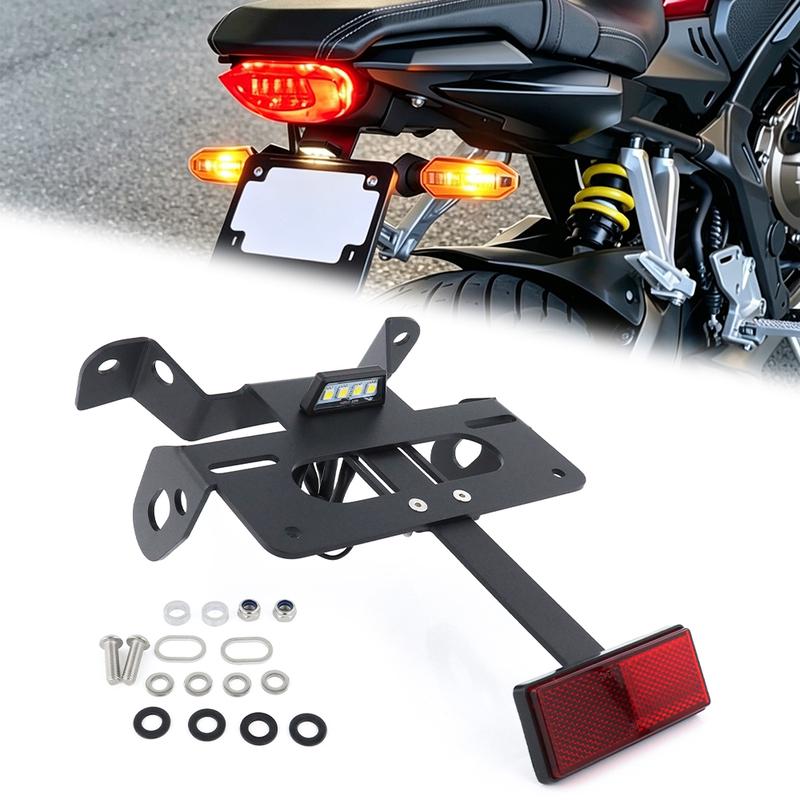 Fit For Honda CB650R CBR650R CB650R Neo Sports Café License Plate Holder Bracket Rear Tail Tidy Fender Eliminator Kit