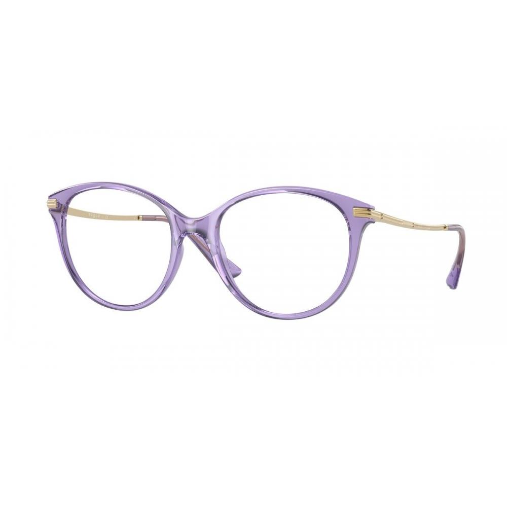 

Vogue Eyewear Vo5423 2985 Women Eyeglasses Transparent Purple/51-18-140