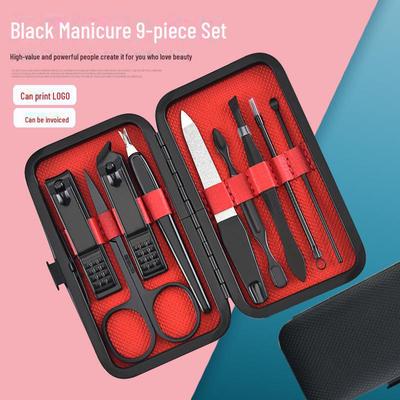 9-Piece Nail Clippers & Scissors Manicure Set