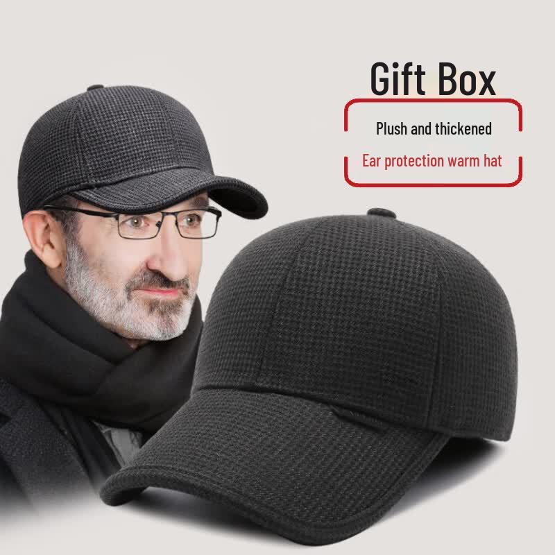 RED DRAGONFLY Men s Winter Earflap Baseball Cap