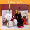 Chinese Zodiac Plush Toy Horse Pendant Keychain With Pp Cotton Filling For Gift Collectors