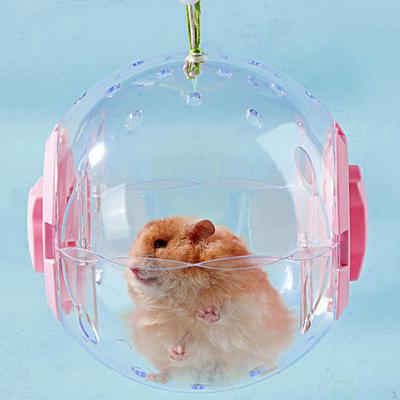 18cm Hamster Exercise Ball Gerbil Wheel Interactive Toy Multiple Vent Holes
