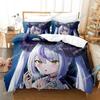 Anime Kawaii Girl La+Darknesss 3D NEW Duvet Cover Pillowcase Bedding Set Adult Boy Girl Bedroom Decoration Single Double Large