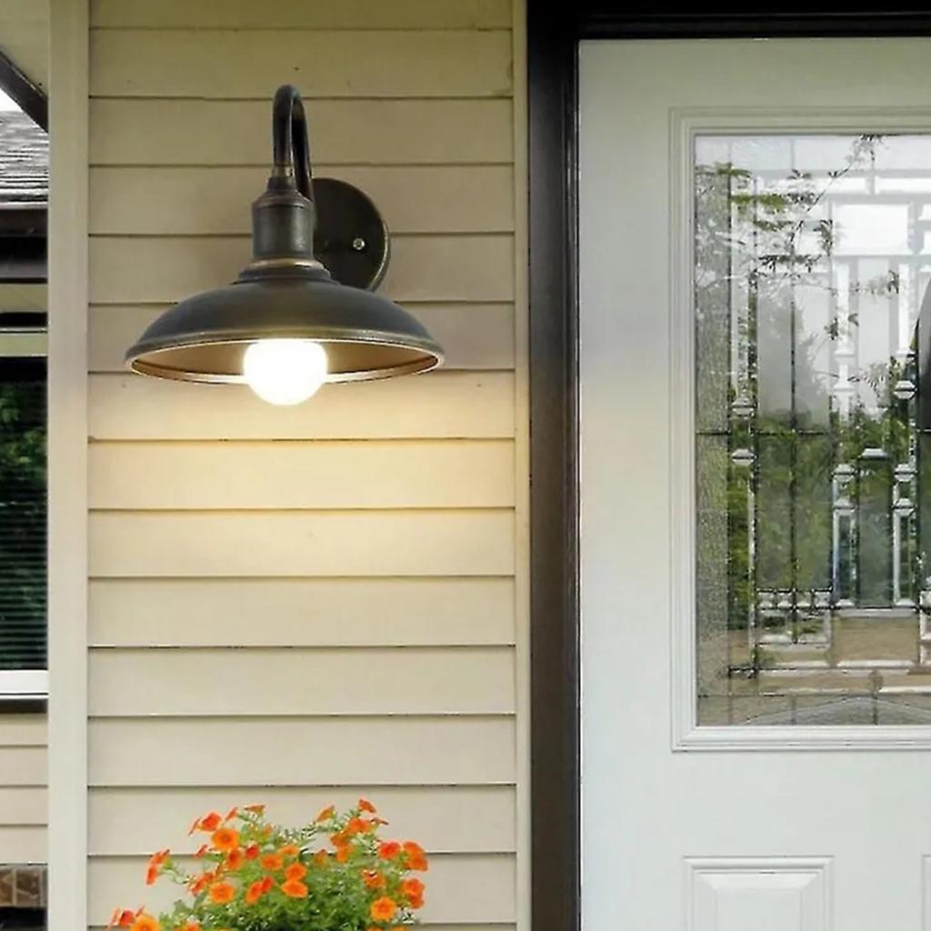 Outdoor Waterproof Wall Light Vintage Iron Art Wall Lamp with Adjustable Arm for Porch Garden Patio Corridor Lighting
