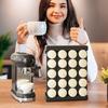 Space Saving Coffee Capsules Storage Rack Multifunctional Coffee Pods Holder Wall Mounted Kitchen Countertop Organizer