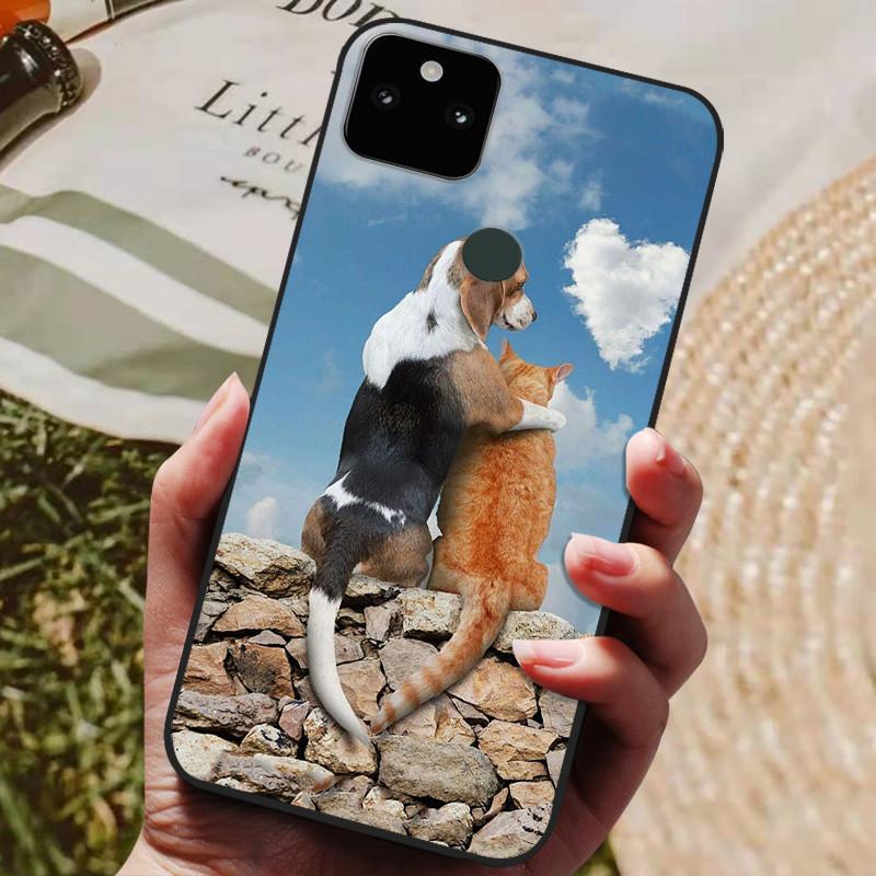Modische Mattes Case Für Google Pixel 5A 5G 5 Case Weiches Silikon Google Pixel 4A 5G 4G Case Rückseite Pixel5 Pixel4A Cases Hüllen