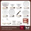 Morde Lanka Lolita 28-Piece Ceramic Dinnerware Set