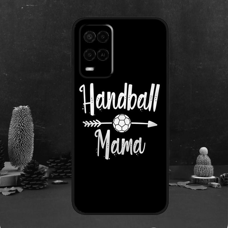 Handball Sport For OPPO A96 A76 A16 A54 A74 A94 A58 A78 A98 A5 A9 A53 A52 A72 A91 A15 A17 A57 A77 A79 Case