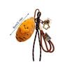Cute Plush Sweet Potato Keychain Soft Plush Doll Charm Wallet Hanging Ornament For Backpack Purse Keys
