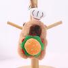Kapibara plush toy afternoon tea capybara doll pendant pink keychain doll gift girl doll
