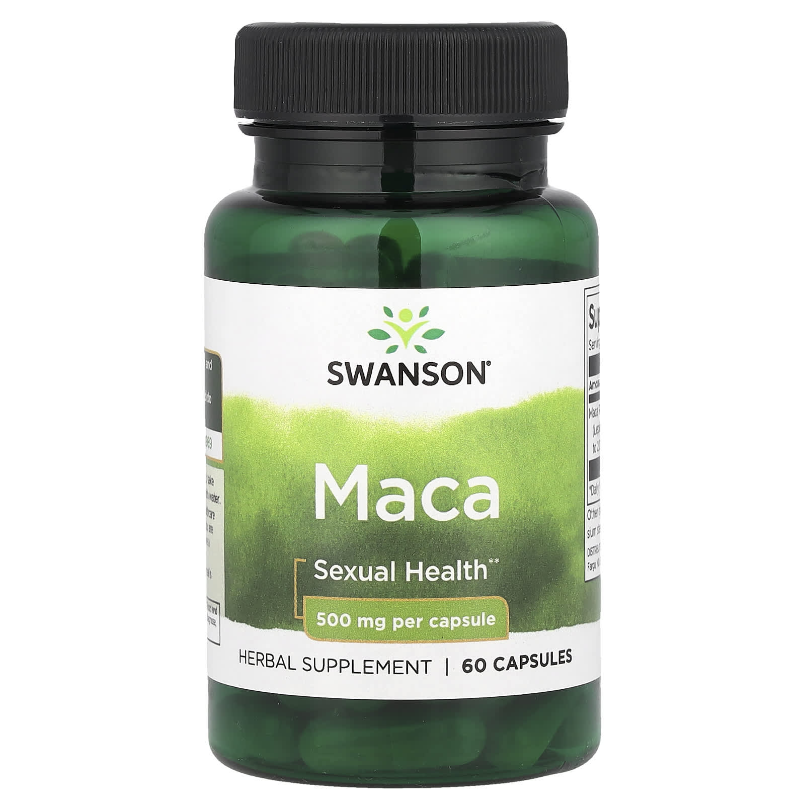 

Maca, 500Mg, 60 Capsules
