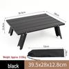 Ultraleichtes tragbares Mini-Aluminium-Klapp-Campingtisch