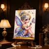 Disney Fairy DIY Artificial Pearl ArtworkThis Isahandmade Gift That Can Beusedforwall Decoration and Is Suitable for Both Home and Office Environments