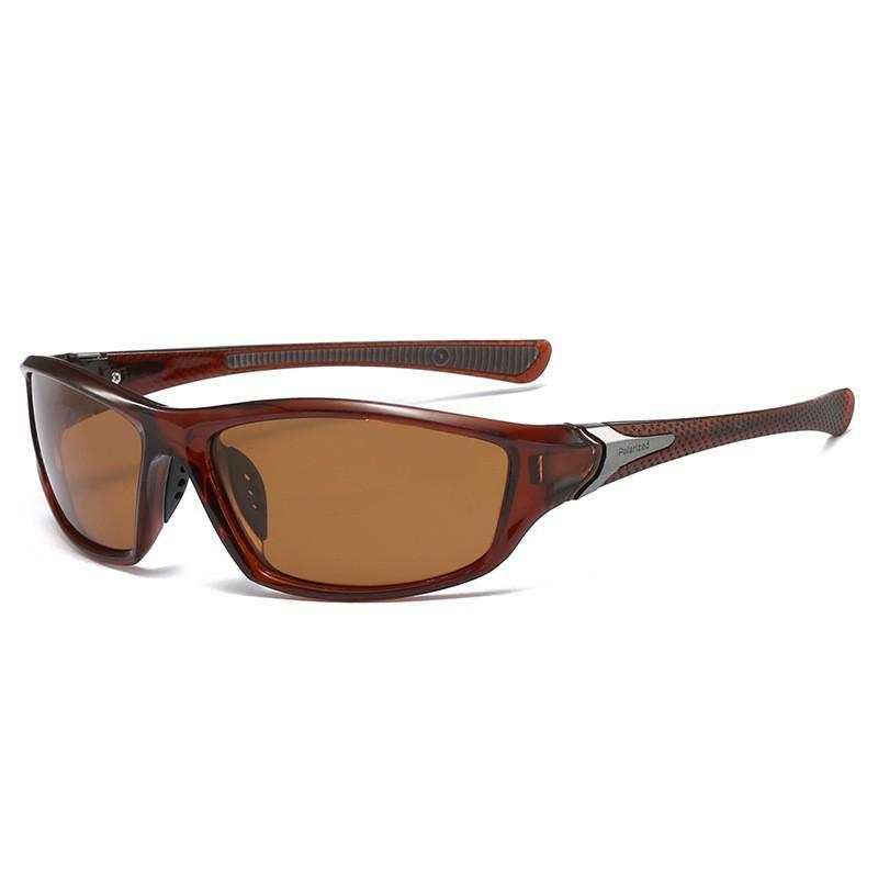 Men's Polarized Cycling Glasses: Windproof Mountain Bike Sunglasses with Night Vision for Outdoor Adventures