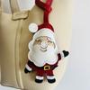 Cow Leather Christmas A Happy Family Pendant Snowman Deer Penguin Family Hanging Bag Charm Ornament Blessing Bags Accessories
