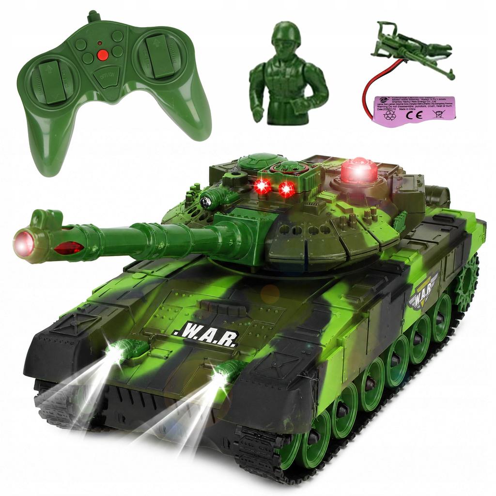 [PACZB] Remote-controlled tank shoots remote control 2.4G Z3384