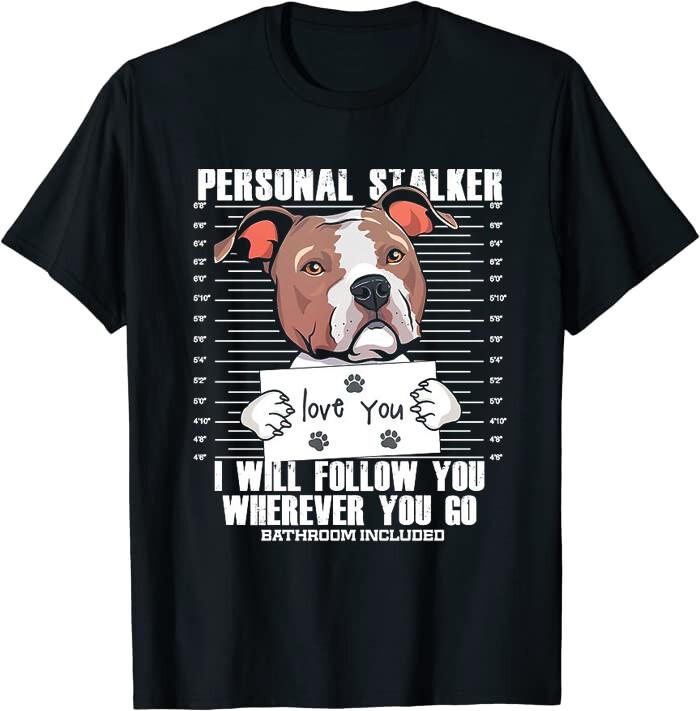 Funny American Staffordshire Terrier Dog Classic Tee T-Shirt XXXL