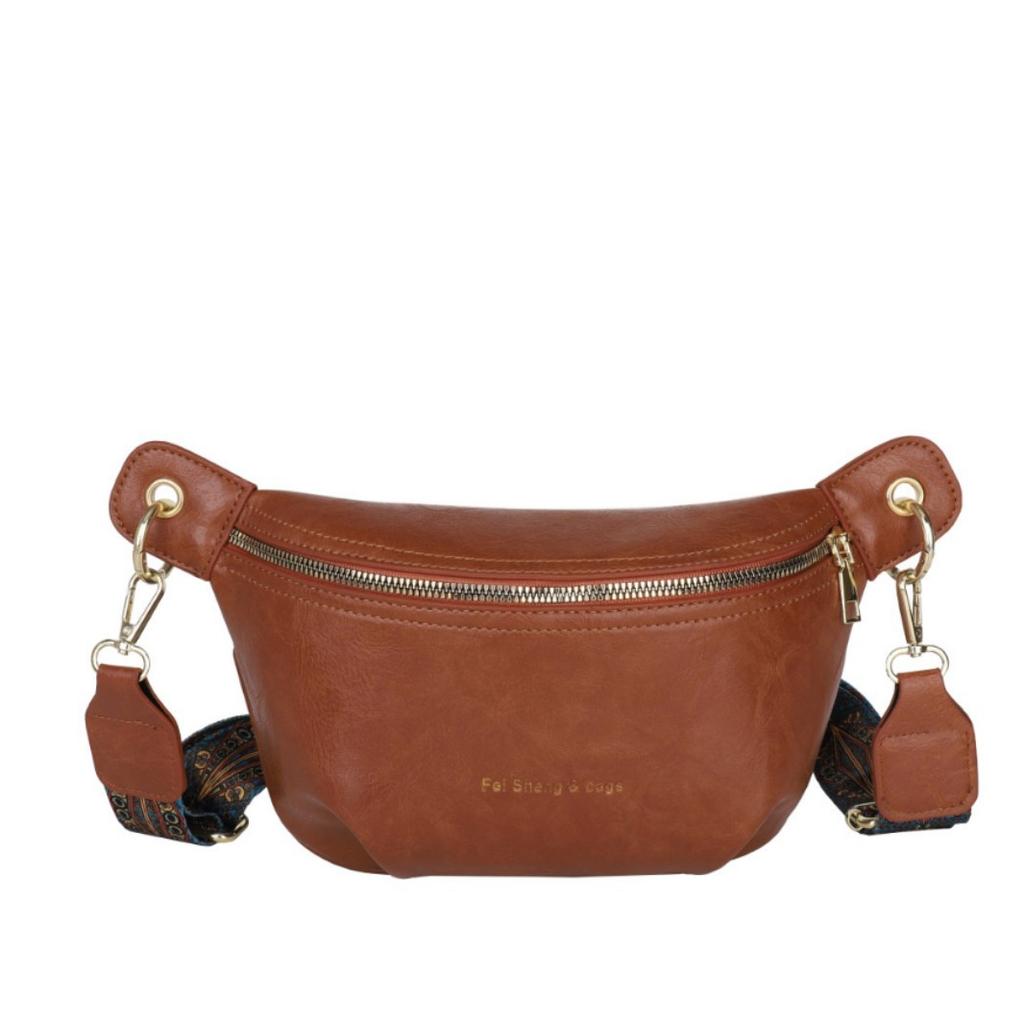 Simple and Versatile Chest Bag for Women Large-capacity Single-shoulder Crossbody Bag for Women