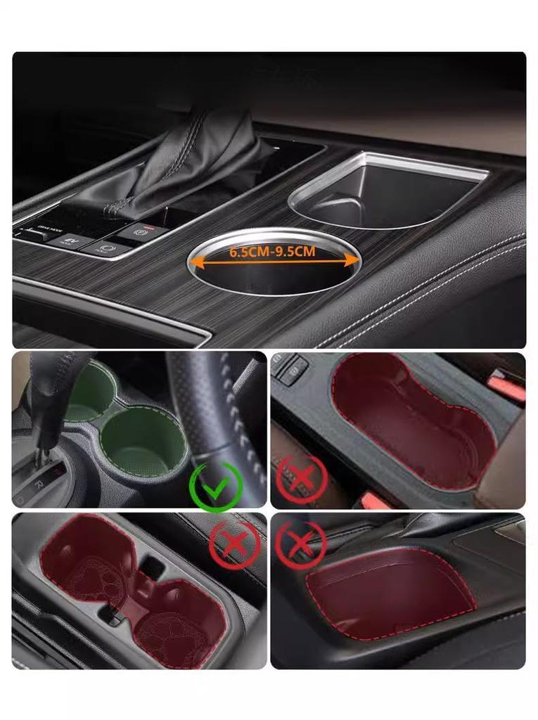 Lulubelle Car Cup Holder Tray Expander Portable Meal Tray