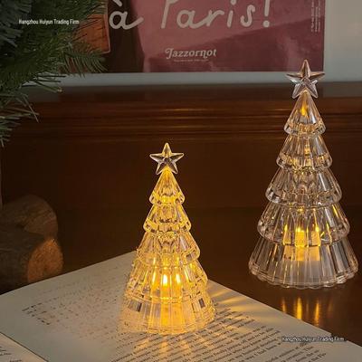 Star Tree Desktop Night Light - Festive Luminous Ornament for Christmas & New Year