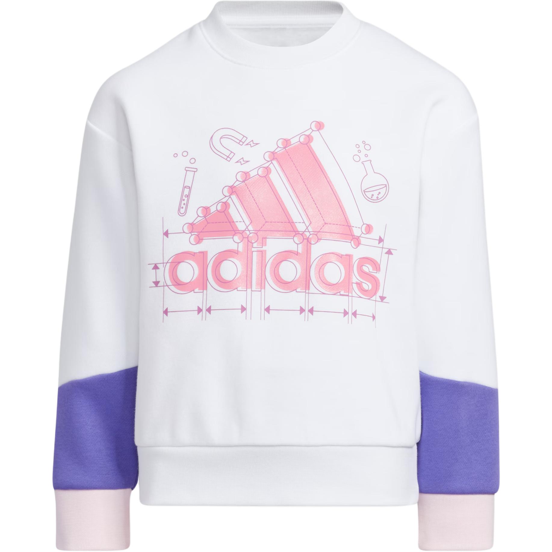 

Adidas Kids Sweatshirts Crew Neck Thickened HM9626 116