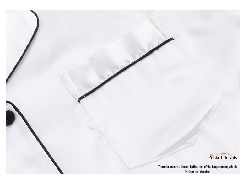 Women's Summer Short Sleeve Pajama Set - Solid Color, Casual Lapel Style