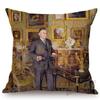 French Painter Edouard Vuillard Abstract Impressionism Home Decorative Oil Painting Sofa Throw Pillow Cases Linen Cushion Cover