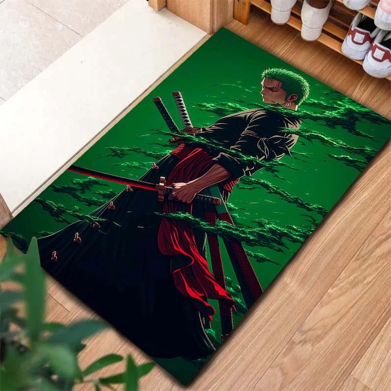 Roronoa Zoro Carpet Rug For Living Room Bedroom Home Sofa Decoration,kids Play Nonslip Floor Mat