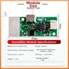 2pcs Compact Humidifier Modules with Touch Control and 5V USB Compatibility for Integration Into Portable Systems