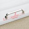 KAK Zinc Alloy Modern Cabinet Handles Kitchen Cupboard Door Pulls Drawer Knobs Handles Wardrobe Pulls Furniture Handle