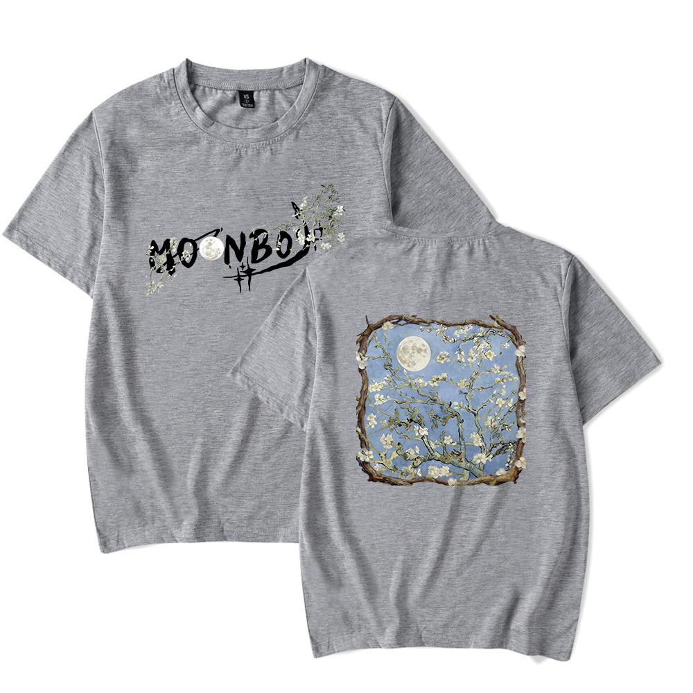 JVKE Moonboy Tshirt Album Merch Tshirt Cool Print Tops for Unisex and Women Streetwear