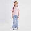 PawinPaw Girls' Cartoon Bear Knit Polo Shirt