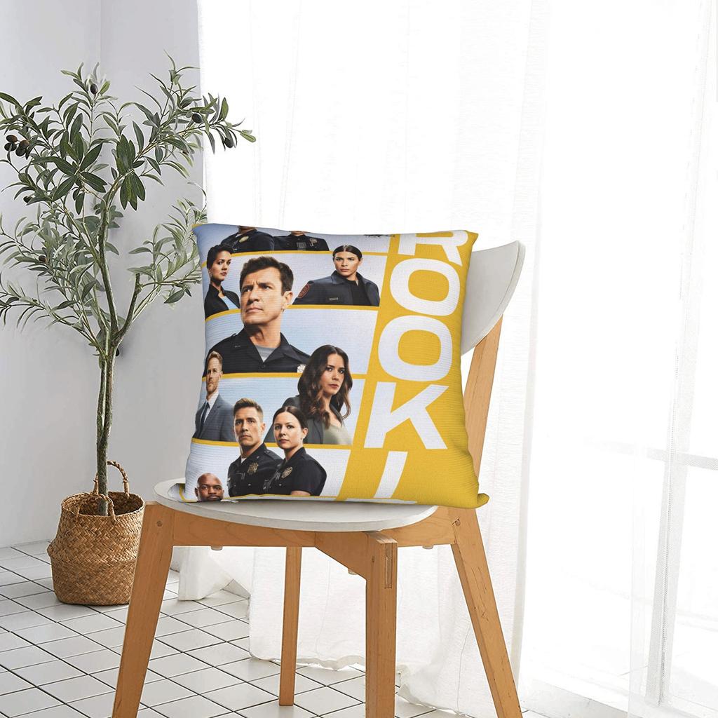 The Rookie Tv Show Pillow Cover Cute Funny Pillow Case For Living Room Chair Comfy Pillowcases Gift Idea