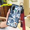 Lanyard Chinese style Phone Case For Doogee N30 Anti-dust Elderly lady Wrist Strap Phone Holder Protective Wristband