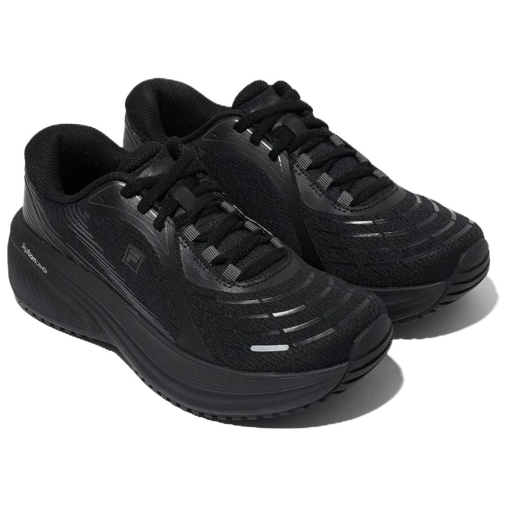 FILA Float Max Comfortable Soft Durable Low-Top Casual Running Shoes Unisex sneaker Black 1RM02855H002