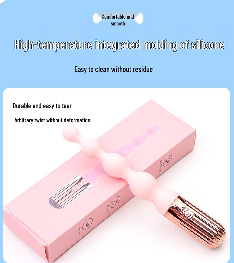 Dual Intensity Anal Beads Vibrator for Couples