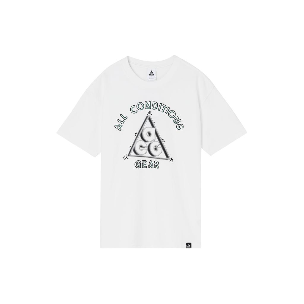 Nike ACG Outdoor Sports Letter Print Short Sleeve T-Shirt Men Tops White DD8811-121