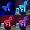 3d Led Acrylic Night Light Usb Touch Remote Control Atmosphere Lamp