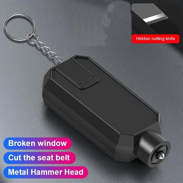 Auto-Sicherheitshammer, Notfall-Fensterbrecher, multifunktionaler Sicherheitshammer, Rettungshammer, Sicherheitszubehör
