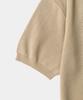Excontainer Essential Collar Half Knit Cardigan (Beige)