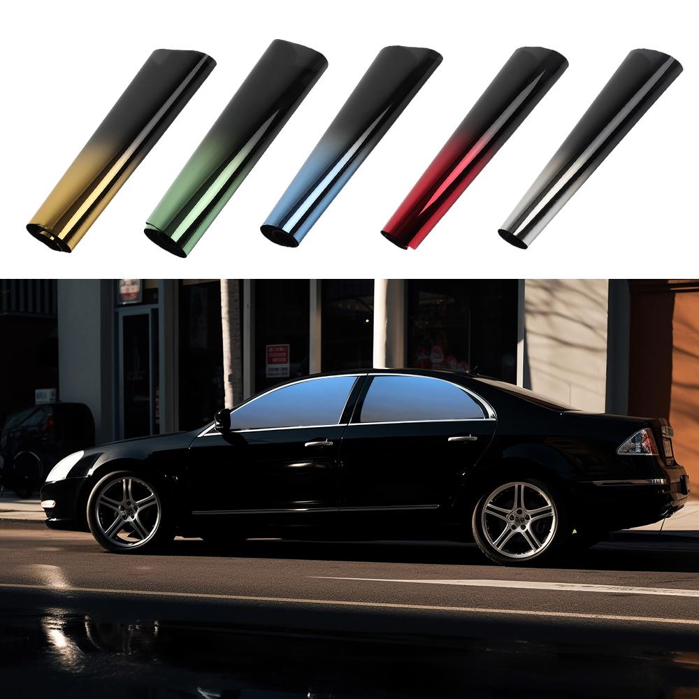 2/3M Gegradueerde Auto Folie UV Beschermd Warmte-Isolerend Kleur Veranderende Folie Exterieur Accessoires Ruit Tint Voorruit Zijruiten