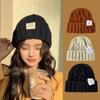 New Women's Winter Hat Beanie Hats For Women Knit Cap Fashion Warm Wool Couple Cap Bonnet Woman Winter Twist Female Bonnet