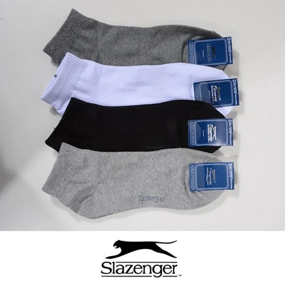 [Slazenger] Basic Color Basic Men s Plain Ultra-Mini Socks 5 pairs (black) 26cm