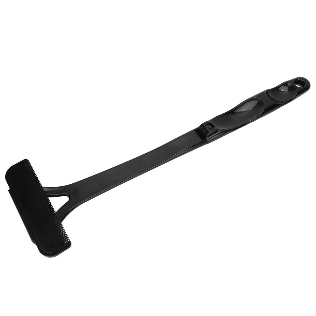 Back Blade Extra Long Handle Manual Lightweight Foldable Professional Back Shaver for Men Black (Without Blade)