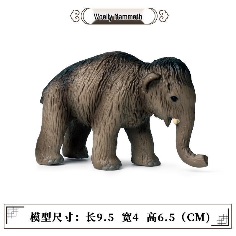 Wildlife Elephant Simulation Toy: African & Asian Elephant Model for Children