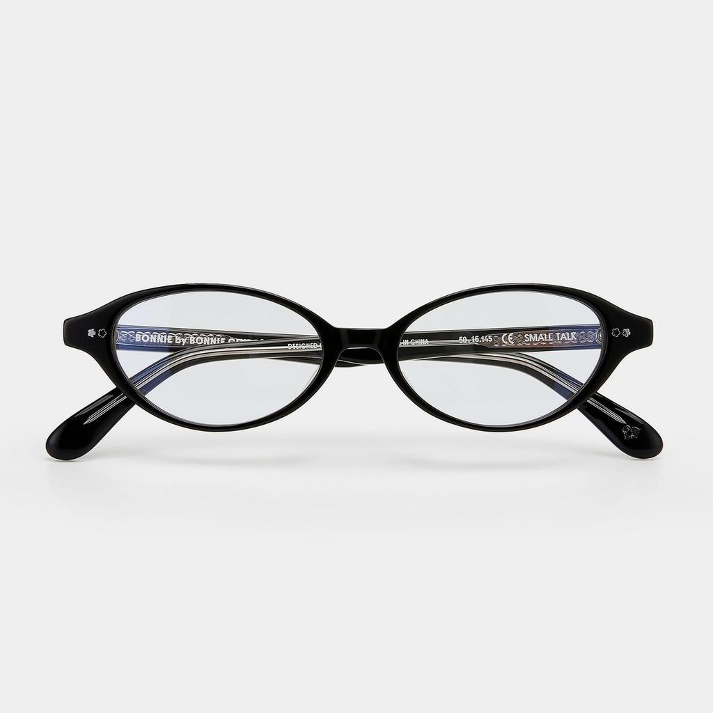Bonikeullaideu Small Talk Black & Clear Lens