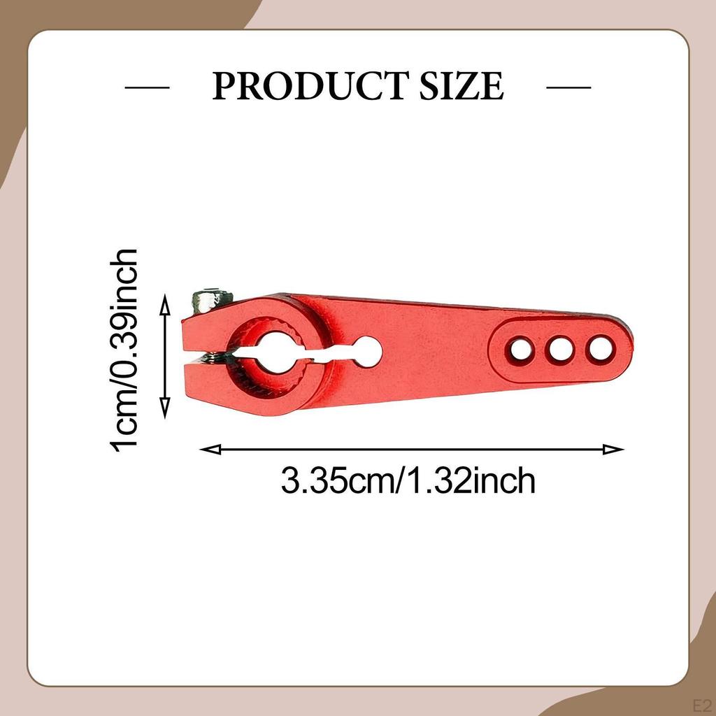 25T Servo Arm Accessories Replacement Remote Control Parts Upgrade Heavy Duty RC Horns for Car