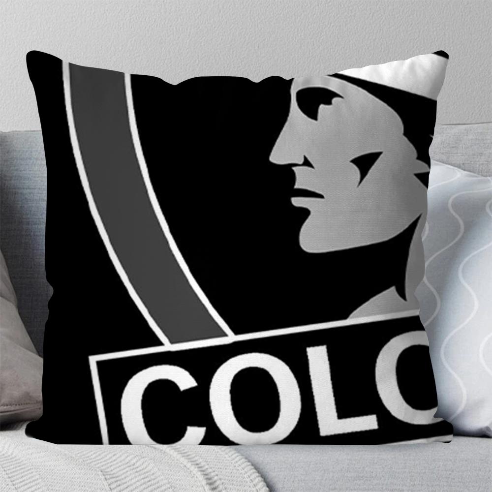Club S-Social Y D-Deportivo Colo Pillow Case Square Pillow Bedroom Sofa Leisure Comfort CushionLiving Room Home Decoration 40X40