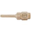 Male Thread Brass Fountain Nozzle Adjustable Direction Jet Water Spray Head with Valve